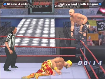 Exciting Pro Wres 4 (Japan) screen shot game playing